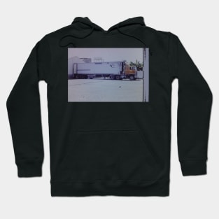 Afternoon nap in the shadow of a trailer truck Guatemala 1991 Hoodie